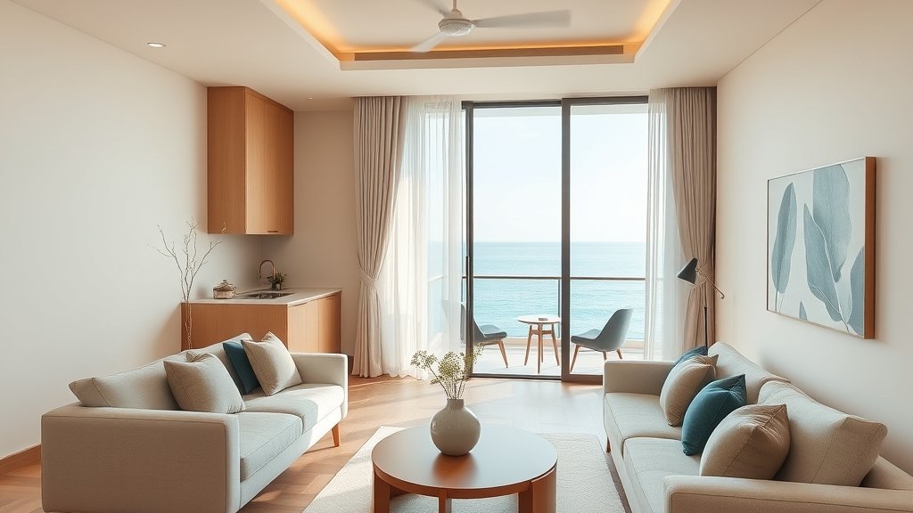 Căn hộ 1 phòng ngủ Oriva Bay Quy Nhơn: thiết kế, mặt bằng & giá tham khảo